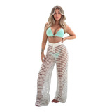 Calca Feminina Croche Saida