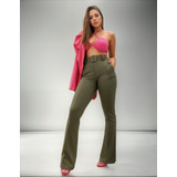 Calca Feminina Flare Social