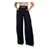 Calça Feminina Pantalona Cinto Fino Moda Social Elegante