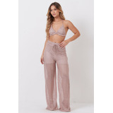 Calca Feminina Pantalona Em