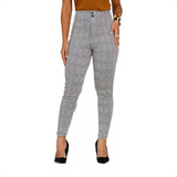 Calca Feminina Skinny Xadrez