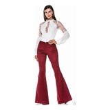 Calca Flare Avizo Veludo