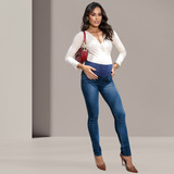 Calca Gestante Jeans Premium