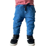 Calca Jeans Bebe Jogger