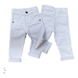 Calca Jeans Branca Infantil