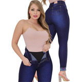 Calca Jeans Cinta Modeladora