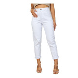 Calca Jeans Feminina Branco