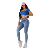 Calca Jeans Feminina Cintura