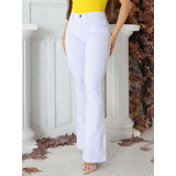Calca Jeans Feminina Flare