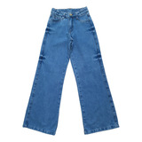 Calca Jeans Feminina Pantalona