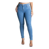 Calça Jeans Feminina Sawary Skinny Levanta Bumbum Premium