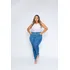 Calça Jeans Feminina Skinny Plus Size Levanta Bum Bum
