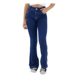 Calça Jeans Flare Com Lycra Meninas Cintura Alta 8 Ao 16