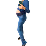 Calca Jeans Flare Para