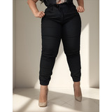 Calca Jeans Jogger Feminina