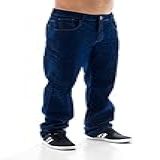 Calça Jeans Masculina Arauto Modelagem Clássica Promocional Tamanho:52;cor:azul