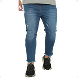 Calca Jeans Masculina Plus