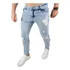 Calça Jeans Masculina Rasgada Premium Lycra Elastano