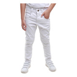 Calca Jeans Menino Branca