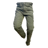 Calca Jeans Motociclista Com