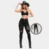 Calça Jeans Preto Rasgos Feminino Cintura Alta Premium Agro