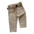 Calça Jeans Sarja Menino Bebê Infantil Cinto Baby
