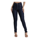 Calça Jeans Sawary Feminina Cintura Alta Premium Hot Pants