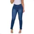 Calça Jeans Super Modeladora Skinny Cintura Média Push Up