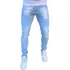 Calça Jeans Super Skinny Masculina Lycra Azul Linha Premium