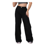 Calca Jeans Wide Leg