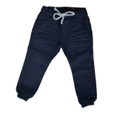 Calça Jogger Infantil Jeans Sarja Várias Cores Tam 1 Ao 16