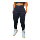 Calça Legging De Suplex Cintura Alta Tapa Bumbum + Brinde