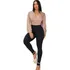 Calça Legging Feminina Cintura Alta Leg Grossa Fitness