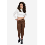 Calca Legging Feminina Marrom