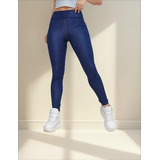 Calca Legging Jeans Fake