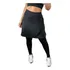Calça Legging Mais Saia Moda Evangelica Fitness Transpassada