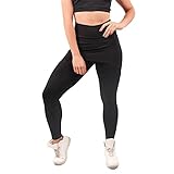 Calça Legging Saia Cós Alto Moda Fitness Suplex Lisa Academia Tapa Bumbum Cor:preto;tamanho:gg;gênero:mulher