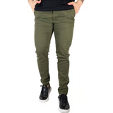 Calca Masculina Sarja Slim