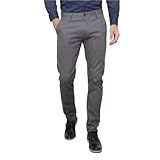Calça Masculina Sarja Slim Com Elastano   Esporte Fino  50  Bege 