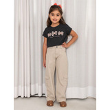 Calca Meninas Wide Leg