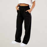 Calca Moletom Feminina Wide