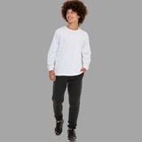 Calca Moletom Juvenil Masculina