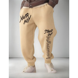 Calca Moletom Punho Jogger