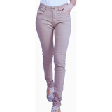 Calça O`neill Sarja Feminina Color Skinny Bege