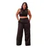Calça Pantalona Alfaiataria Wide Leg Plus Size Social