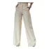 Calça Pantalona Alfaiataria Wide Leg Social Cintura Alta