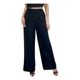Calca Pantalona Alfaiataria Wide