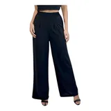 Calca Pantalona Alfaiataria Wide