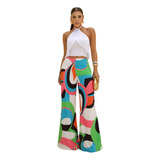 Calca Pantalona Feminina De