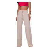 Calca Pantalona Feminina Moletinho